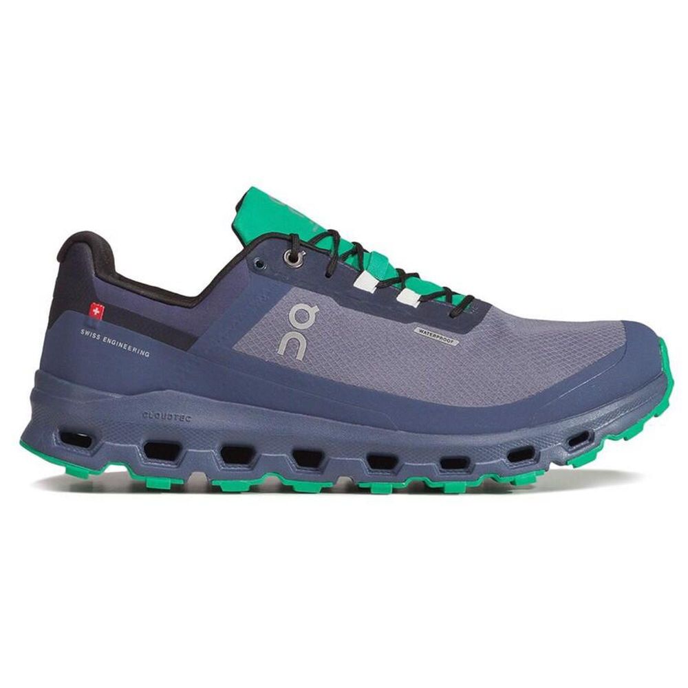Мужские беговые кроссовки On Running Cloudvista Waterproof Navy blue