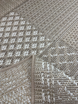 Дорожка с плоским ворсом  Kair S148 Beige