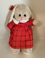 Yumşaq oyuncaq \ Мягкая игрушка \ Soft toys Dovşan donlu (qırmızı)