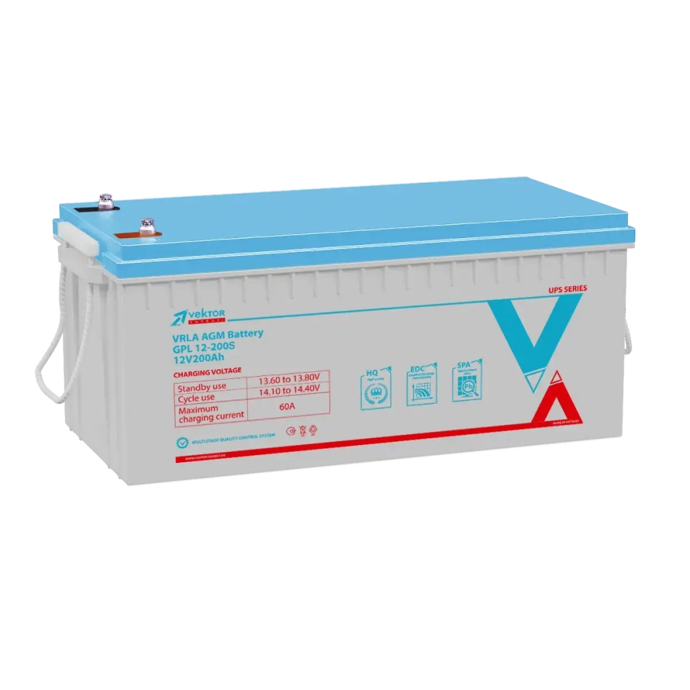 Аккумуляторная батарея Vektor Energy GPL 12-200S