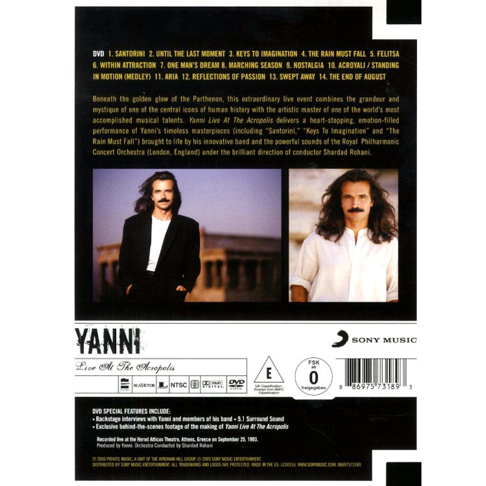 Yanni / Live At The Acropolis (DVD)