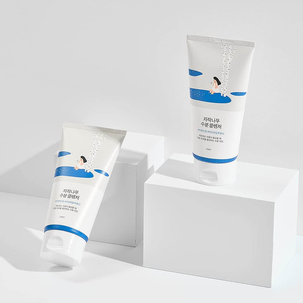 ROUND LAB Пенка для умывания с березовым соком - Birch Juice Moisturizing Cleanser (150 мл)