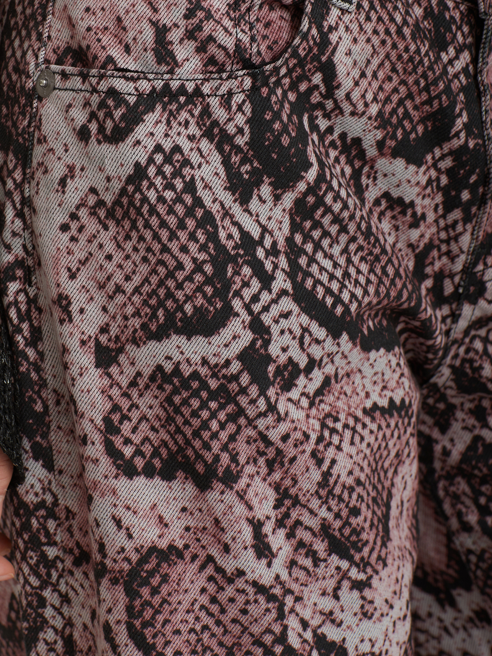 Женские Джинсы Release Pink Snake Wash