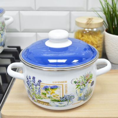 Набор кастрюль "Горная лаванда" №02