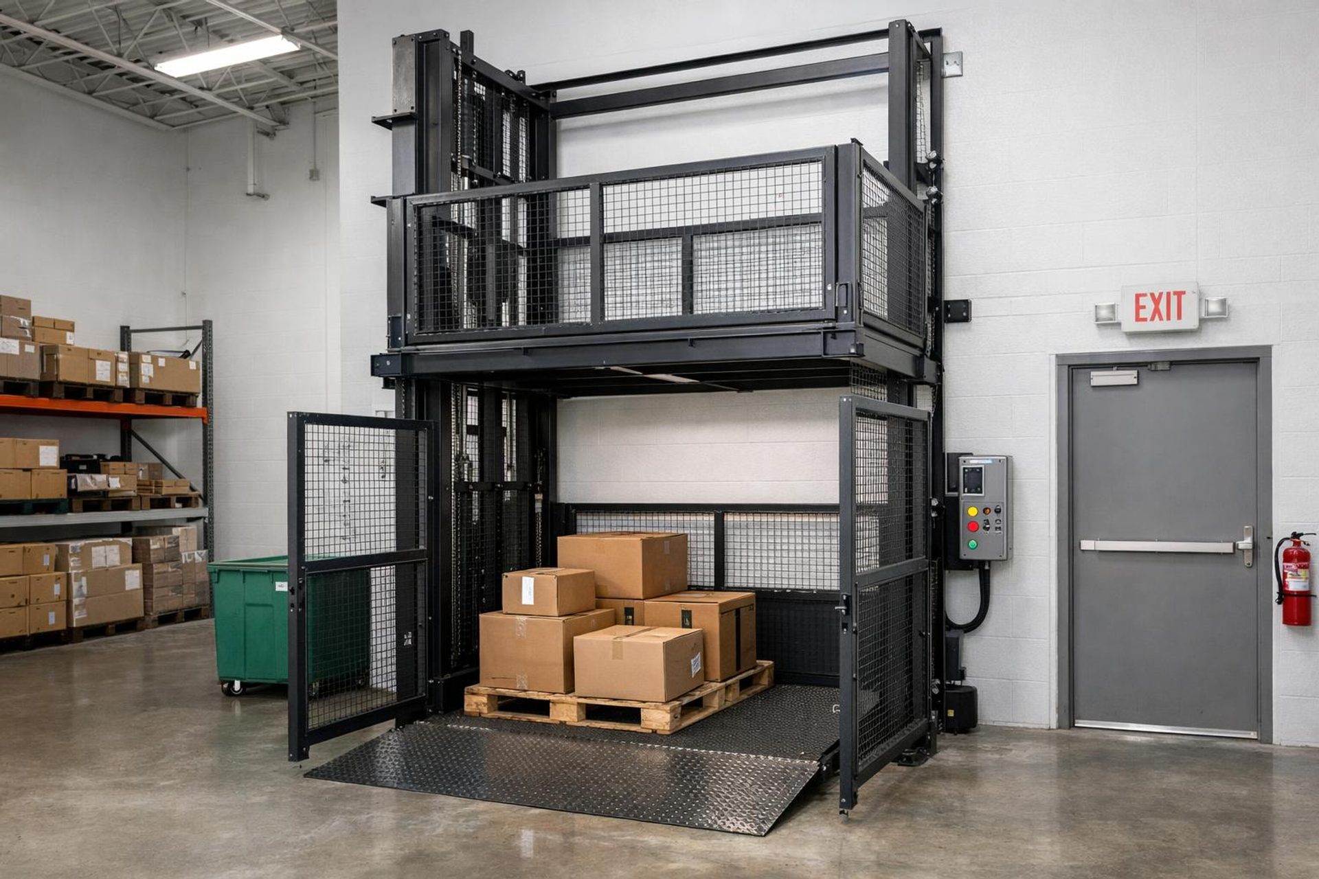 Грузовые подъёмники под ключ для бизнеса