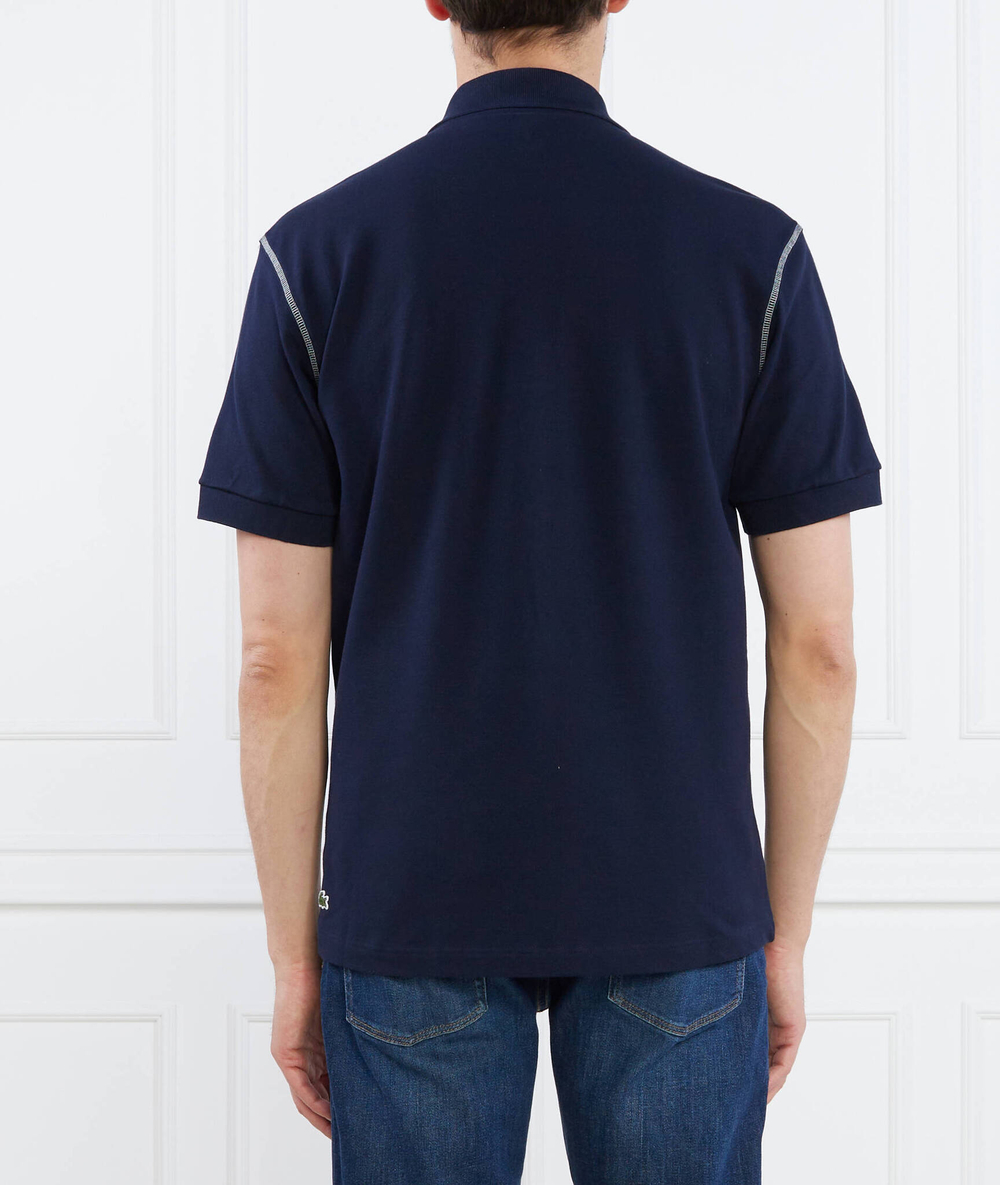 Поло Lacoste - темно-синий(PH6767)