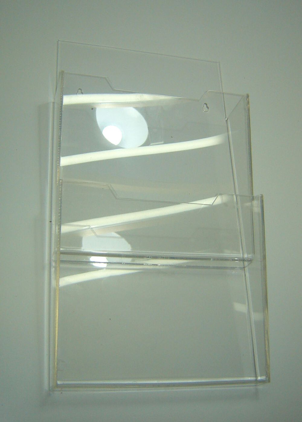 Карман буклетница А4 2-х яр вертикальная