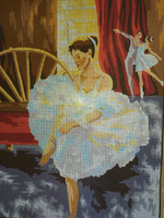 "Балерина"-10357-канва с рисунком