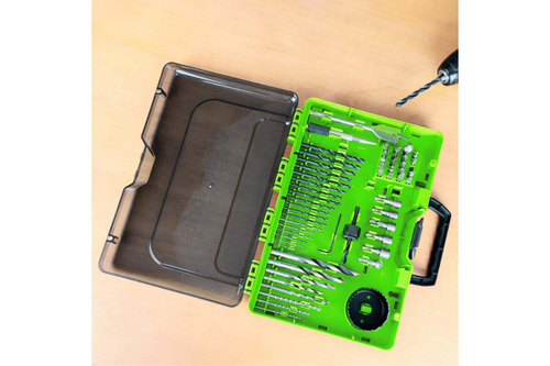 Набор сверл, бит и насадок GREENWORKS (60 шт.)   2944507