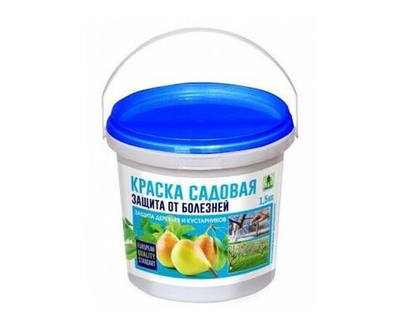 Краска акриловая ГРИН БЭЛТ садовая для деревьев, 1500г