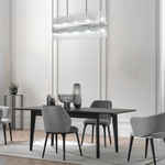 Умная подвесная люстра со стеклянным рассеивателем 485/10