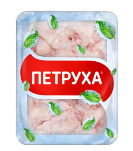 Плечевая часть крыла цыпленка-бройлера замороженная Петруха