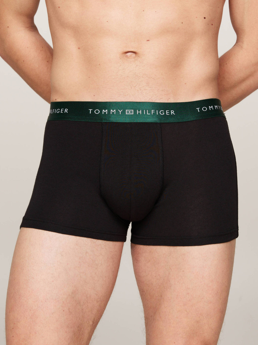 Трусики-боксеры 3шт. Tommy Hilfiger - черный(UM0UM03411)