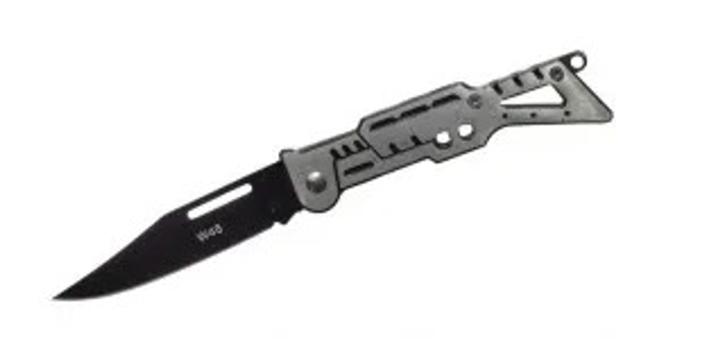 Нож туристический складной XW50 цвет black черный