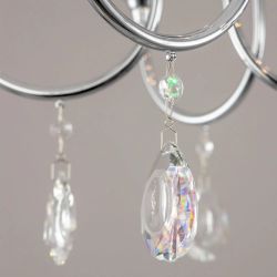 Citilux Рига CL437221 Люстра подвесная Хром