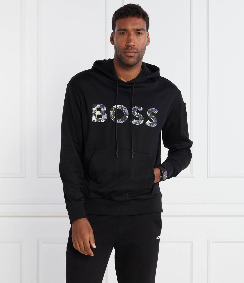 Худи Soody Lotus BOSS GREEN - черный(50489152)