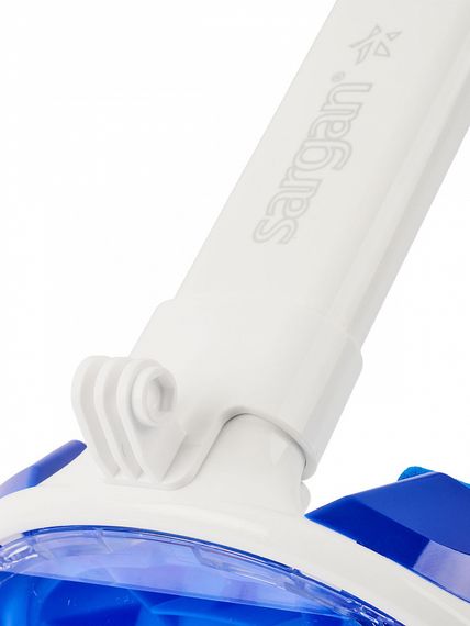 Маска полнолицевая Sargan Планета океан 2.0 белый/синий