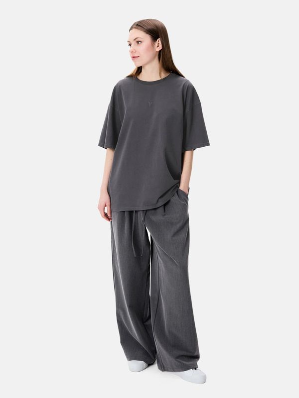 Футболка Garment Dyed графитовая - фото 5