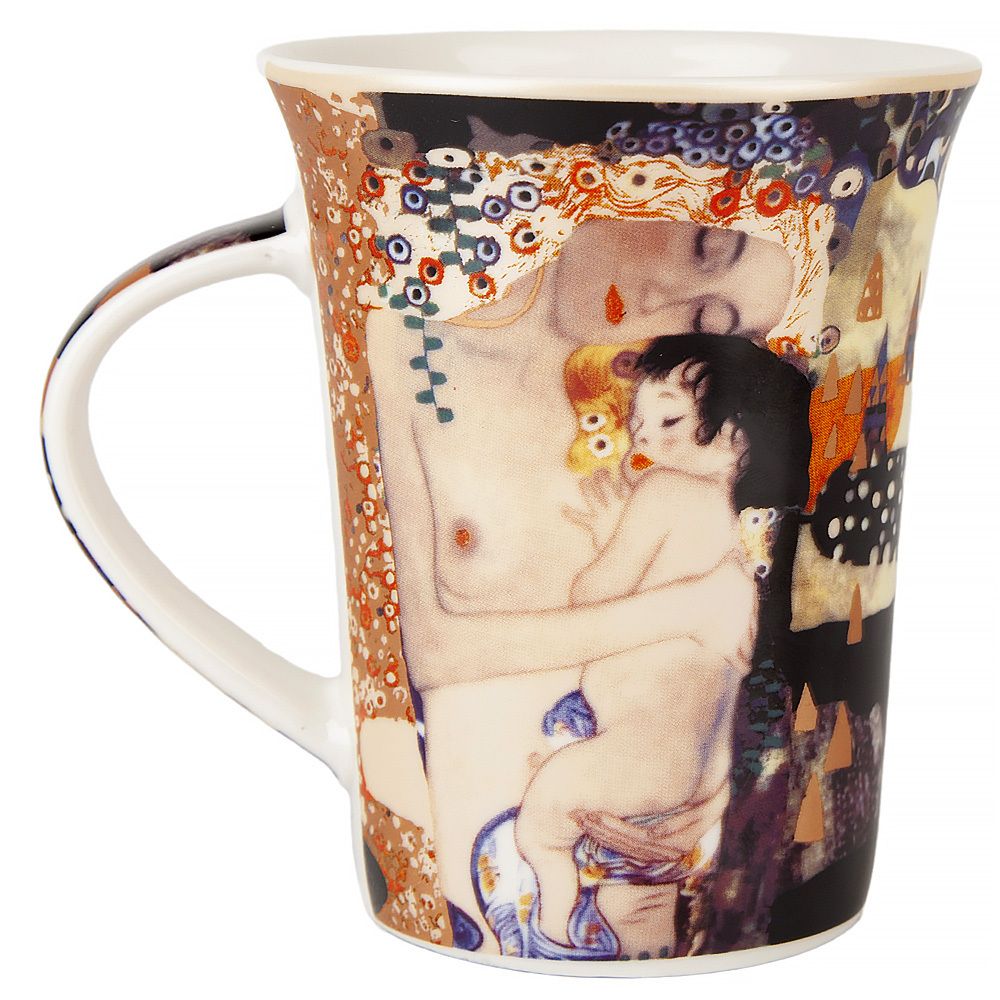 Кружка фарфоровая "Klimt" v= 320 мл (подарочная упаковка)