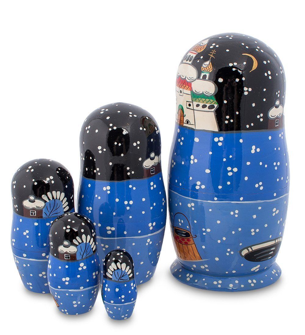 Народные промыслы МР-20/12 Матрешка 5м «Анюта с коромыслом» СП