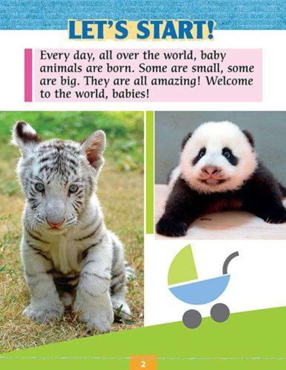 Baby animals. Уровень 1 (1-2 класс).  Книга для чтения с доступом к электронному приложению