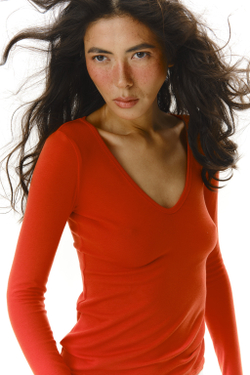 CASHMERE LONG 01 CARROT