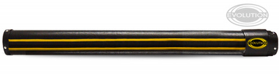 Тубус на 1 кий Evolution CLUB (без кармана) (черный/желтый)