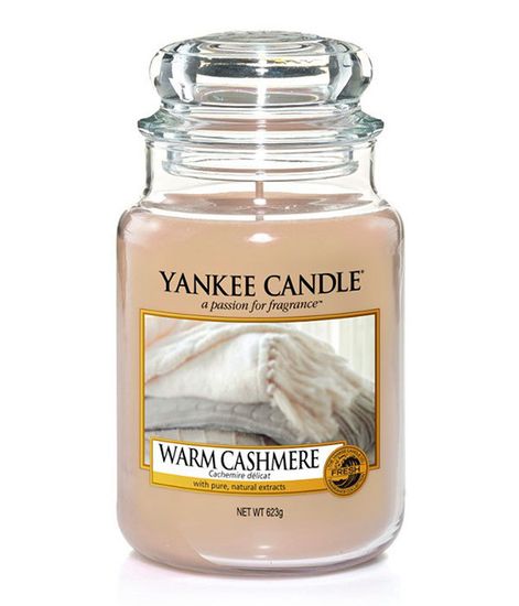 Ароматическая свеча Тёплый кашемир, Yankee Candle