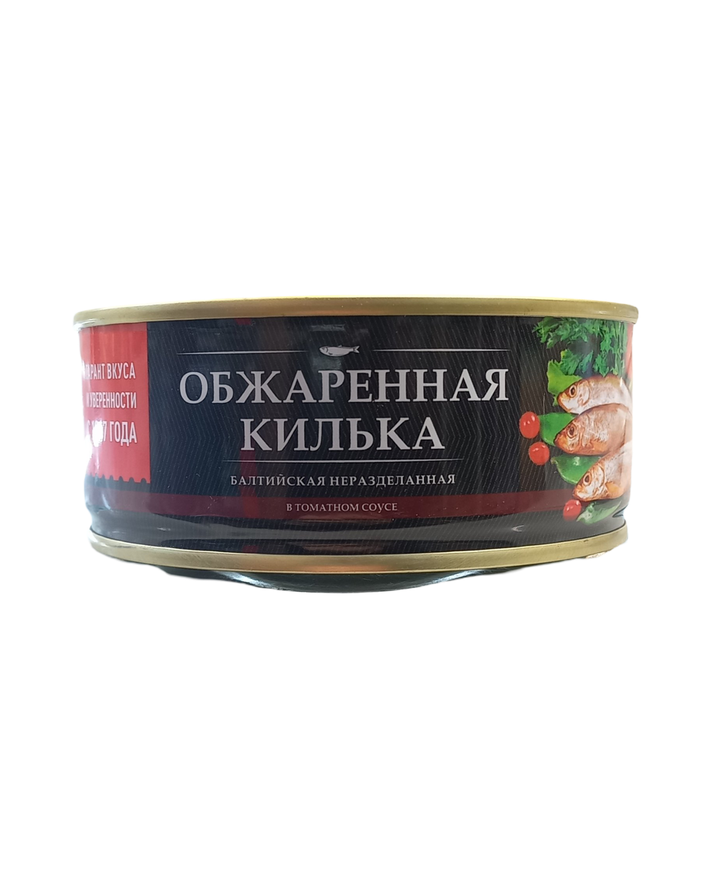 Килька "За Родину" обжаренная в томатном соусе 240г