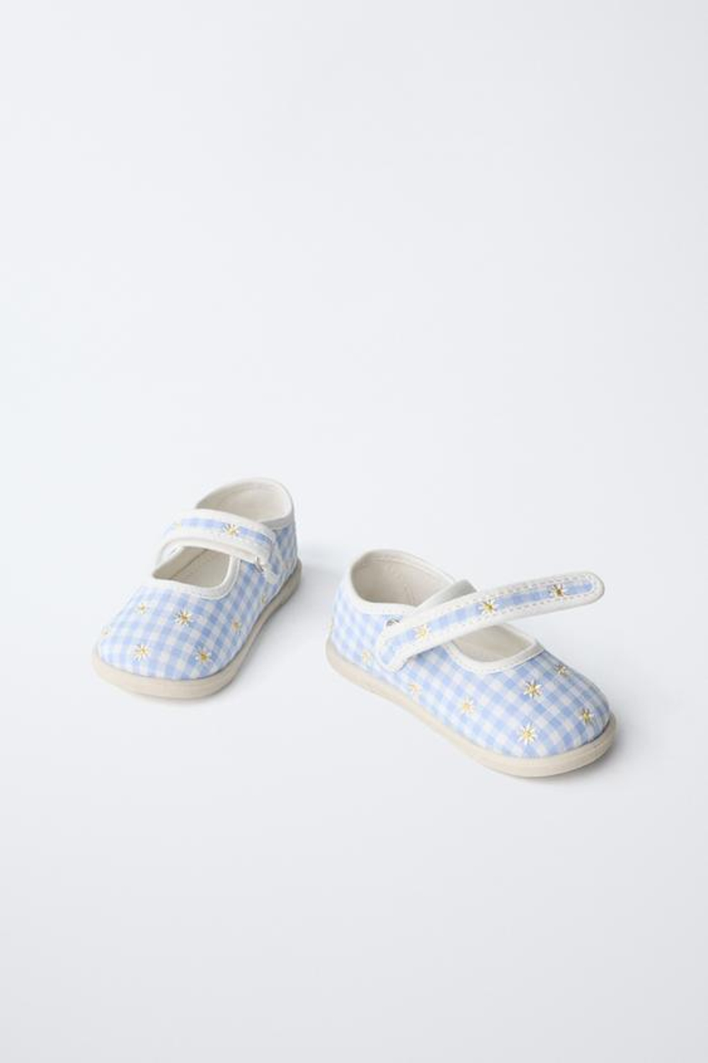 ZARA ТУФЛИ МЭРИ-ДЖЕЙН С ВЫШИВКОЙ И ЭФФЕКТОМ БОСОЙ СТОПЫ, РАЗНОЦВЕТНЫЙ