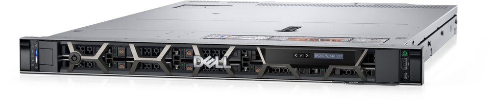 Стоечный сервер - Dell PowerEdge R450 G15, 1U, 8x 2.5“, 2x Xeon[4309Y] 8 Cores, 128Gb, 210-AZDS