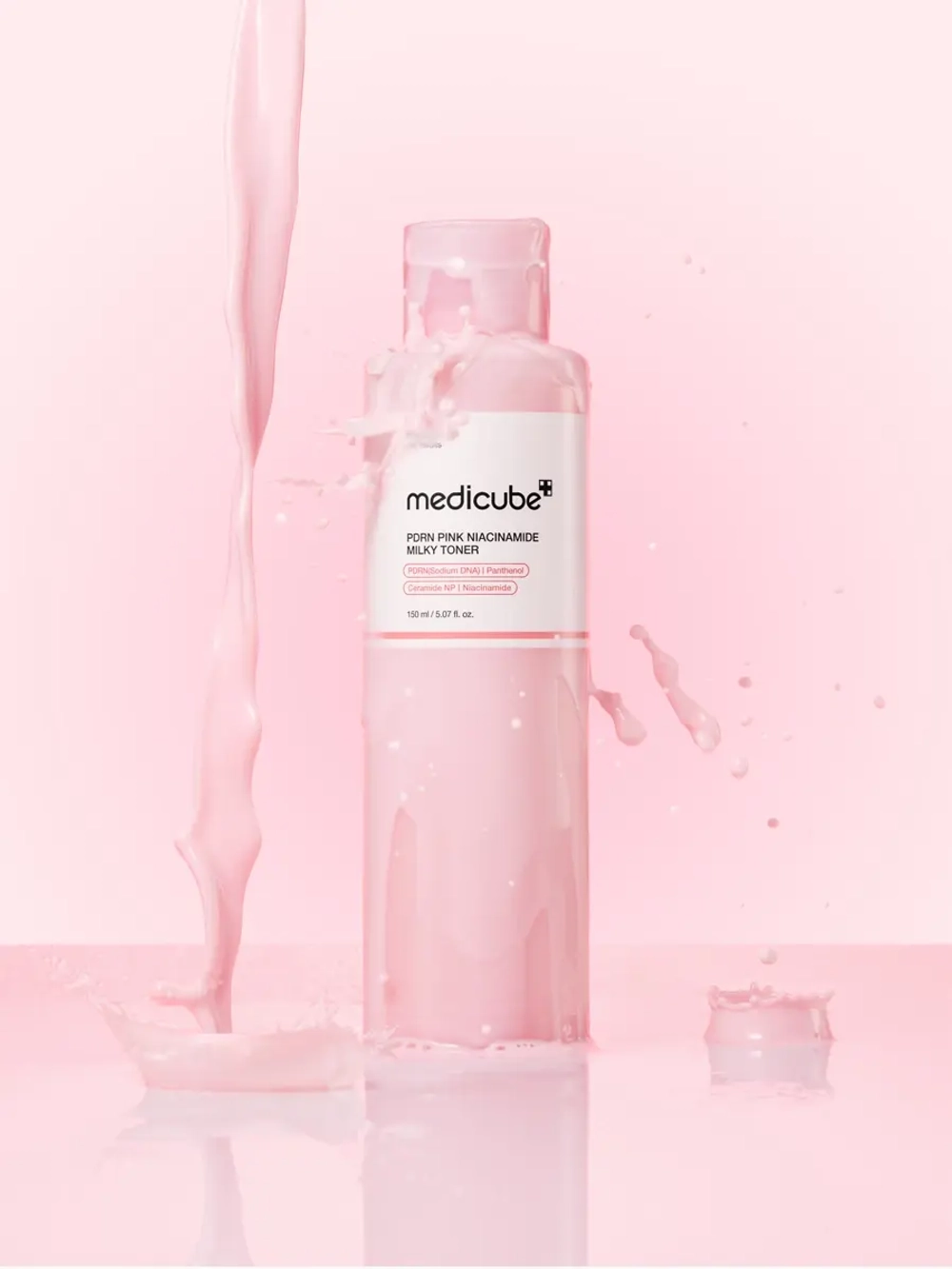 Medicube Молочный тонер с ПДРН и ниацинамидом PDRN Pink Niacinamide Milky Toner 150 мл