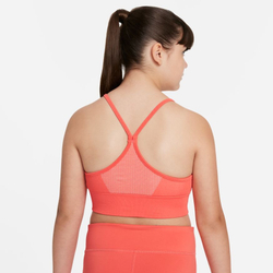 Топ для девочки теннисный Nike Dri-Fit Indy Seamless Bra G - разноцветный