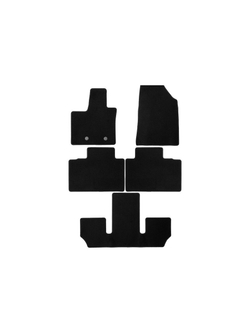 Коврики в салон для WEY 07 2024 - Внедорожник 5 дв. 5шт. (текстиль) KLEVER01.AN0735.000K