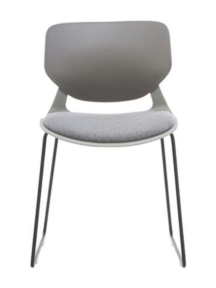 Стул пластиковый LA ALTA ESKIN серый