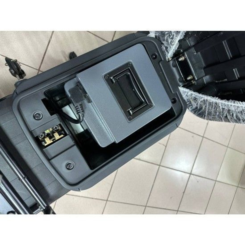 Электровелосипед Wen-box U5, большой аккумулятор 30Ah с двумя курьерскими багажниками (красный)