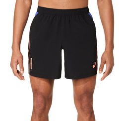 Мужские теннисные шорты Asics Padel Court 7in - black/dark cobalt