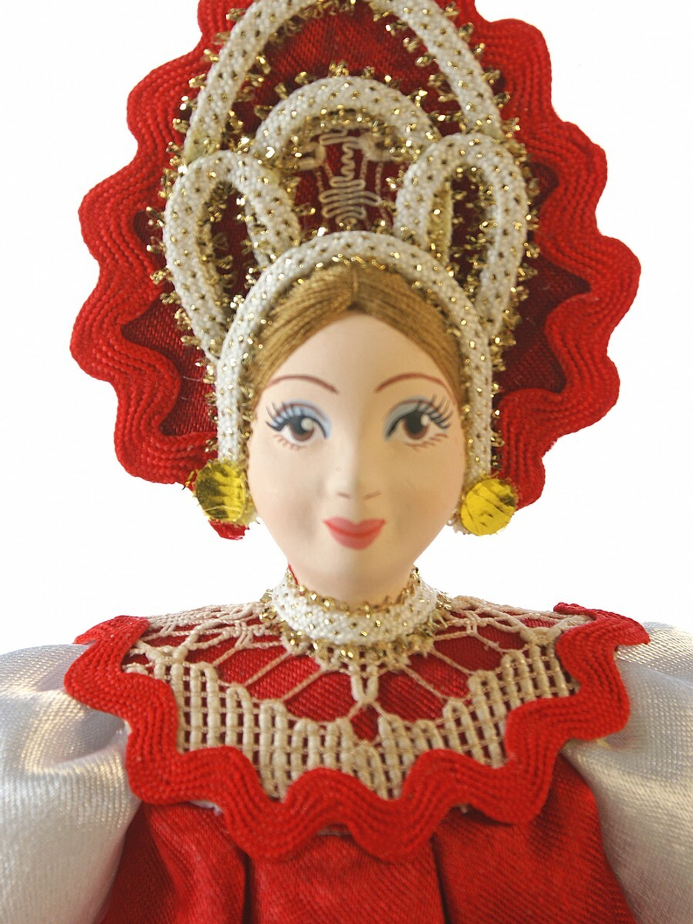 Кукла коллекционная Прасковья в русском костюме