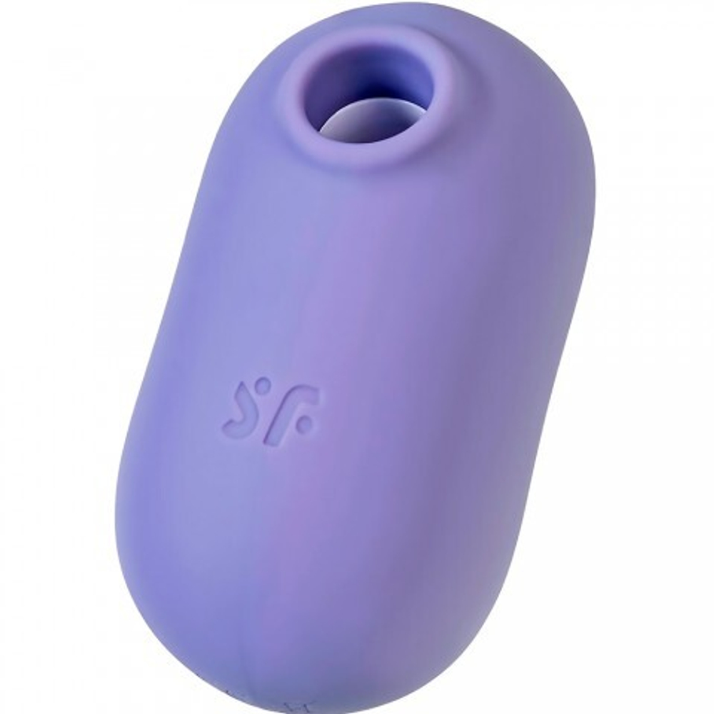 Вакуум-волновой стимулятор с вибрацией Satisfyer Pro To Go 2, фиолетовый