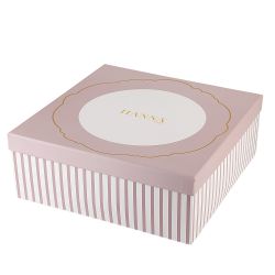 Набор тарелок 6 шт "Pink" d=27/21,5см/19см (фарфор) (подарочная упаковка)