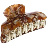 Заколка-краб для волос « ЭЙФОРИЯ», лана, микс 6 цветов, 7см (блистер Кокетка)