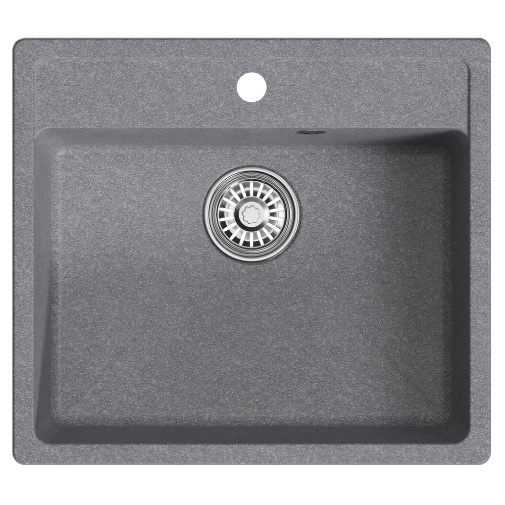 Мойка ML-GM15 КОМФОРТ графит (342), 560*500*180мм