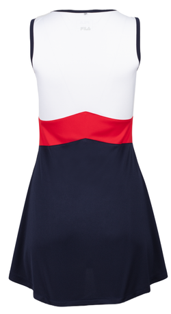 Теннисное платье Fila Dress Gloria - white/navy