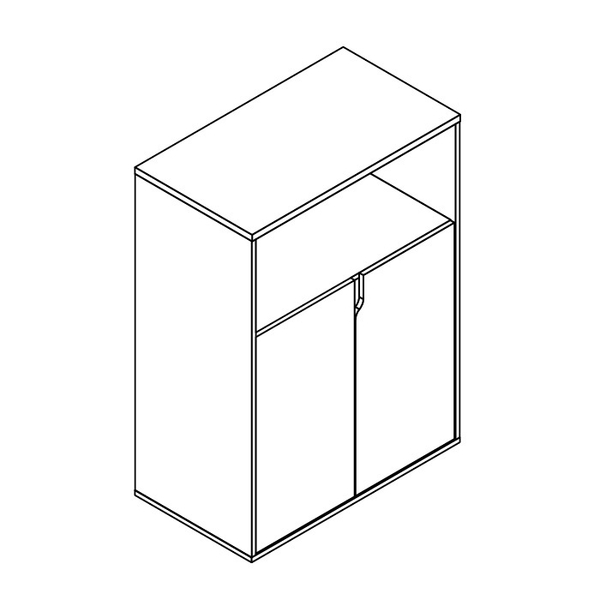 Шкаф 3 уровня