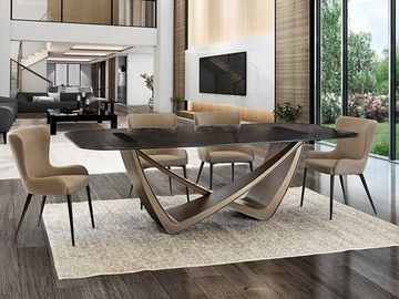 Genesis Обеденный стол 240 -бронзовый