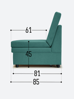 Диван "Экономик" Студия-Ф 120 см