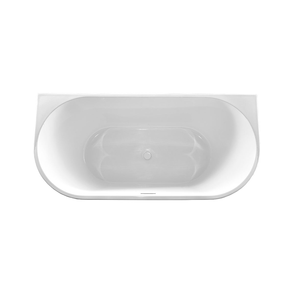 Ванна акриловая Vincea VBT-421-1500, 1500*750*580, цвет белый, щелевой перелив