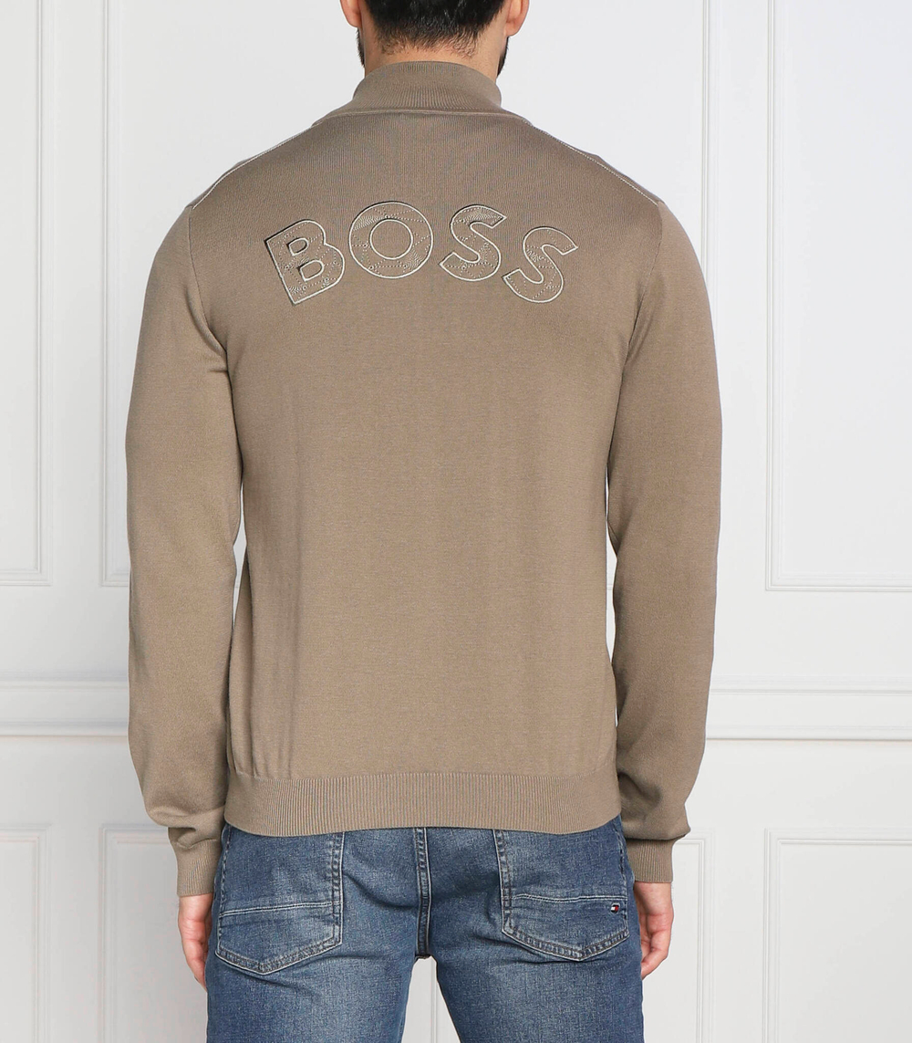 Свитер золдан BOSS GREEN - бежевый(50475143)