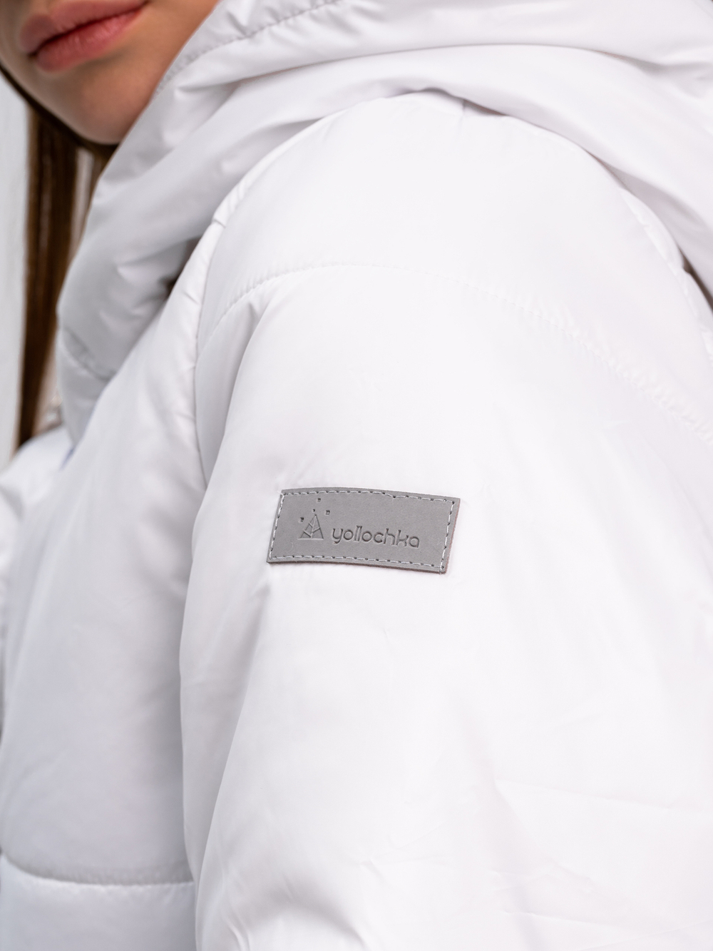 Куртка зимняя "Вита" белый