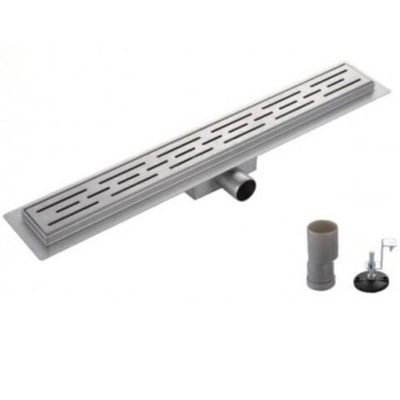 Трап канализационный углов, 40 мм, 500х70 мм, Gappo, нерж сталь, G85007-1